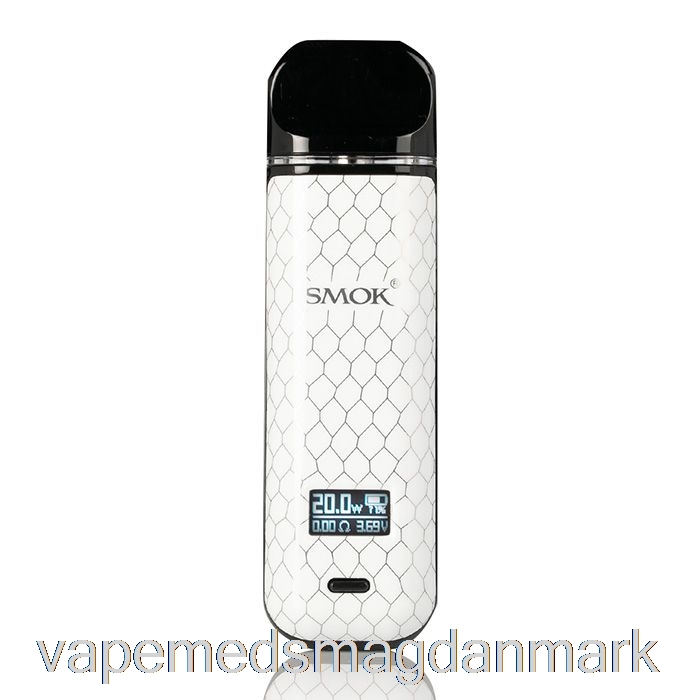 Vape Uden Nikotin Smok Novo X 25w Pod System Hvid Cobra